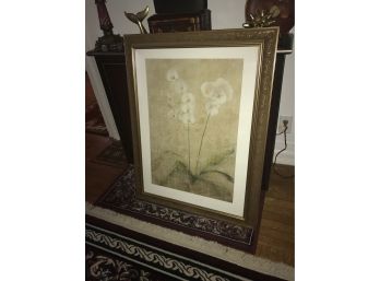 Large Picture 3 Orchids  Beautifully Framed