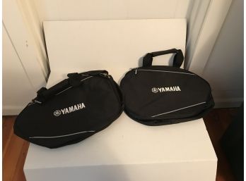 2 YAMAHA Tuning Fork Bags ~ Saddle Bag Liners  Left And Right NEW