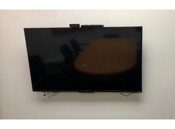 Sony TV Flat Screen 48' Diagonal W/ Video Cam & Remote And Wall Unit