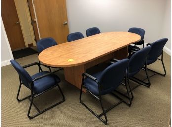 Conference Table & 8 Chairs