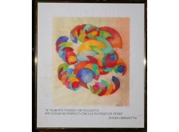 Susan O'Brant Lithograph Signed