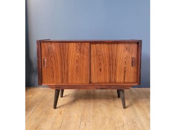Vintage Danish Rosewood Media Cabinet / Sideboard