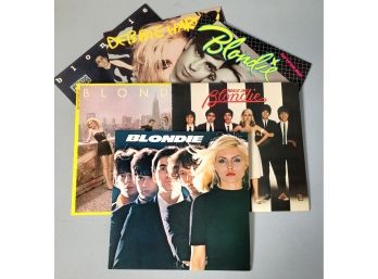 (Lot 6) Original Vintage Blondie Vinyl LPs