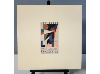 Original 1982 New Order FACTUS-8 Vinyl LP