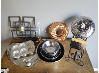 Metal Kitchenware - Mixing Bowls And More!