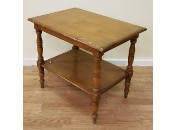 Vintage Maple Side Table