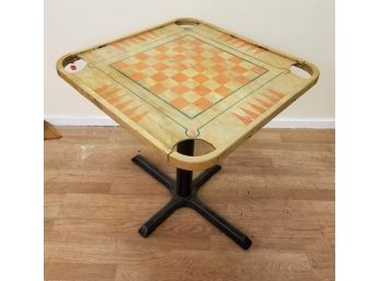 Vintage Carrom Game Cafe Table