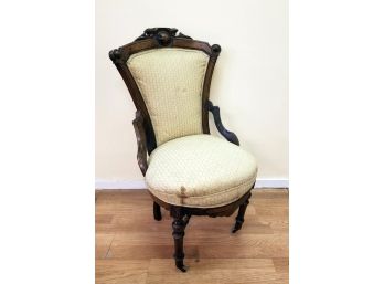 Vintage Edwardian Parlor Chair