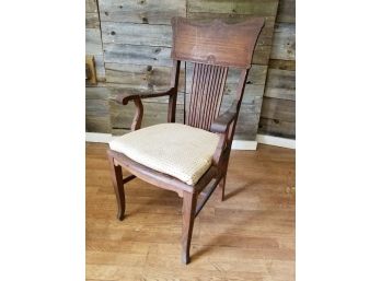 Antique Oak Arm Chair
