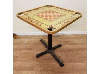 Vintage Carrom Game Cafe Table