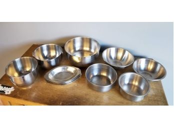 Stainless Steel Mixing Bowls And Servingware