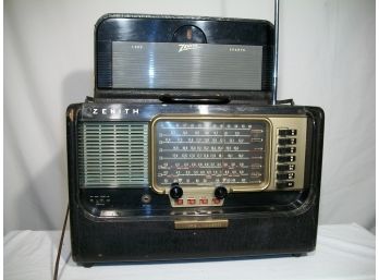Zenith Trans Oceanic Radio Model A600 With Extra Tubes - WORKING!