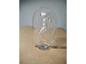 LALIQUE Paris 'Water Nymph/Naiad/Mermaid' Paperweight