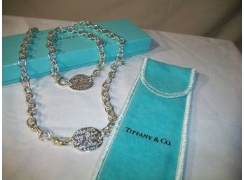 'New York Collection' Tiffany STYLE Style Bracelet And Necklace Set