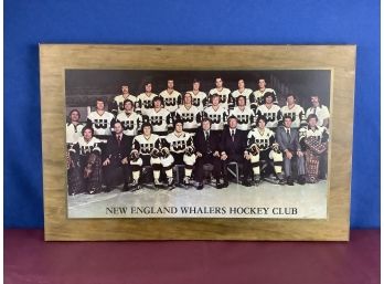 Vintage New England Whalers Hockey Club Team Photo
