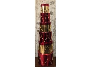 Adorable Holiday Nesting Drums Box Set
