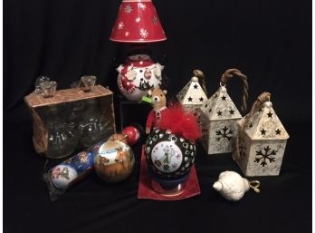 Assortment Of Estate Of Christmas & Holiday Items