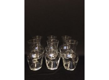 6 Glass Single Bar Wine Carafe/bud Vase