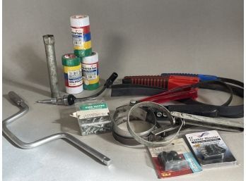 A Mix Lot: Electrical Tape, Circuit Laser & More