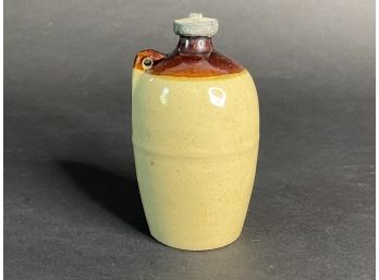 A Tiny Two-Toned Ceramic Jug