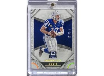 Andrew Luck 2016 Panini Preferred 'Crown Royale' Parallel SP /149