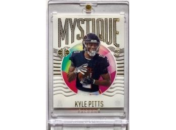 Kyle Pitts RC 2021 Panini Illusions 'Mystique' Acetate Rookie Insert #MY-11
