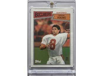 HOF Steve Young RC 1987 Topps Set Rated Rookie #384