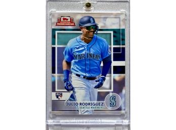 Julio Rodriguez RC 2022 Topps International Trading Card Day Featured Rookie - Limited Edition