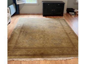 An Indo/Persian - Hand Knotted - Deep Pile Wool Rug - 8 X 10