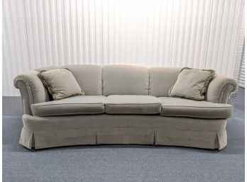 Custom Velvet Sofa By Beacon Hill Showrooms