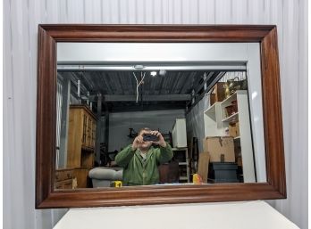 Large Mahogany Mirror