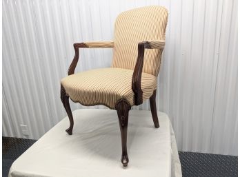 Upholstered Mahogany Side Chair By Hickory Chair Co.