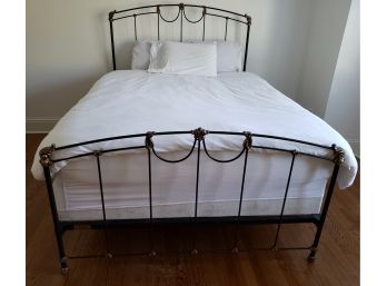 Skandia Home Beverly Hills Queen Size Bed - Retail Over $2,000 - Mattress And Linens Not Included