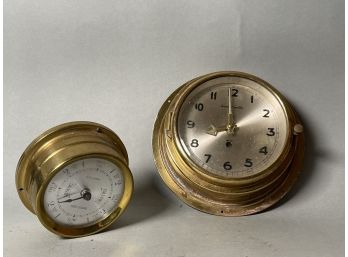 A Seth Thomas Tide Guard Clock & Howard Miller Clock