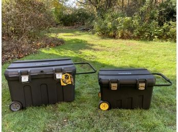 Two Stanley Promobile Job Chests
