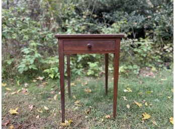 An Antique End Table