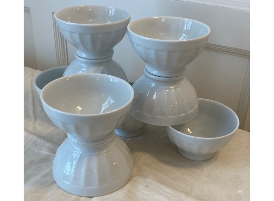 A Set Of NINE APILCO BOWLS Porcelain  Made In France
