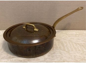 Williams-Sonoma Copper Sauce Pan Made In France