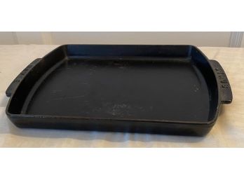 A STAUB Cast Iron Pan Made In France