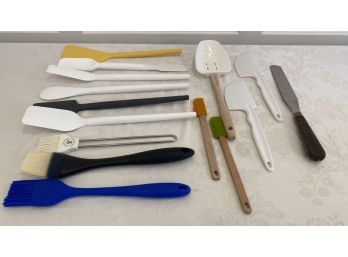 A Lot Of Kitchen Tools - Spatulas, Spreaders & More