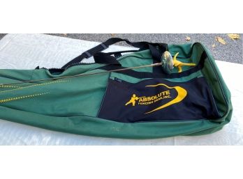 ABSOLUTE Fencing Gear Bag & Fencing Foil