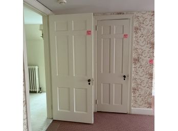 A Collection Of 20 1 3/8 Thick Solid Wood Doors