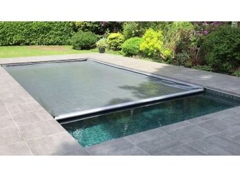 A 1 Year Old Aqua Matic Cover System - Automatic Pool Cover