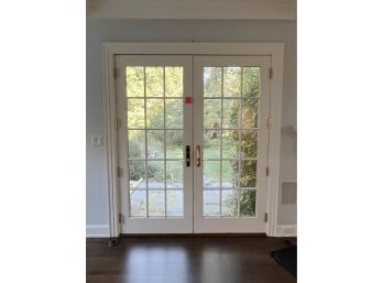 2 Sets Of 15 Lite French Doors-thermopane - Family Room