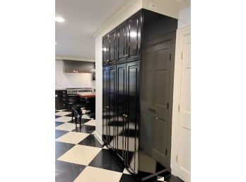 A Group Of 3 Stand Alone Pantry Cabinets