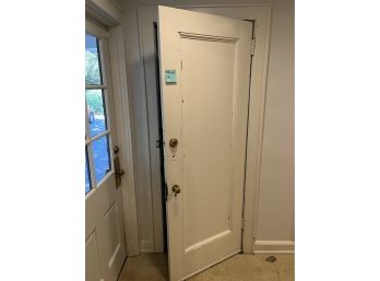 A Metal Clad Garage Door