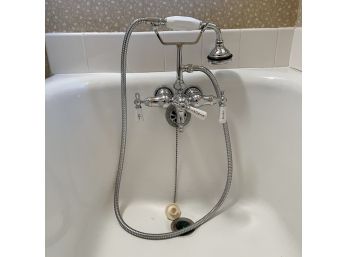 A Telephone Tub Faucet Set - Tan Bath
