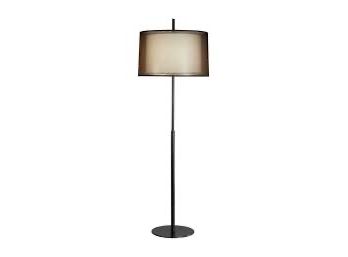 A Saturnia Standing Lamp From Robert Abbey- Black - NIB - $500 Retail- No Shade