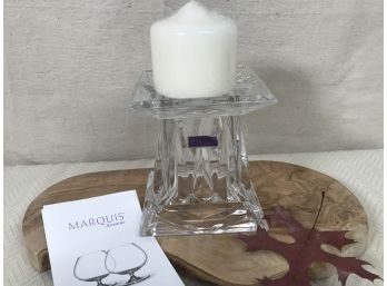 Marquis Quad Prism Candleholder/vase By Waterford Crystal (#5) New In Box