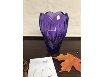 Marquis Sweet Memories Vase  Purple